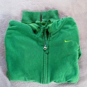 Green Nike jacket